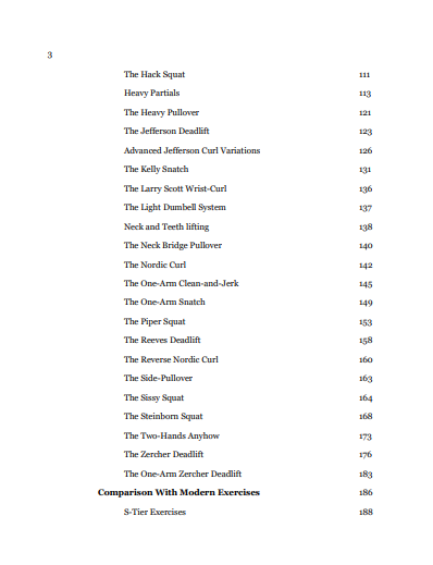 Old Time Lifts for Modern Lifters Ebook
