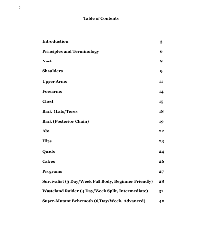 The Apocalyptic Warlord's Guide to Complete Physical Development