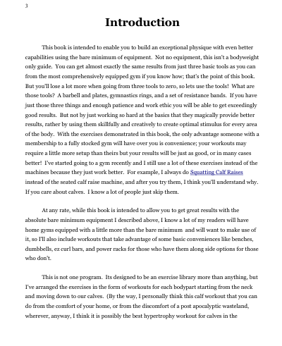 The Apocalyptic Warlord's Guide to Complete Physical Development